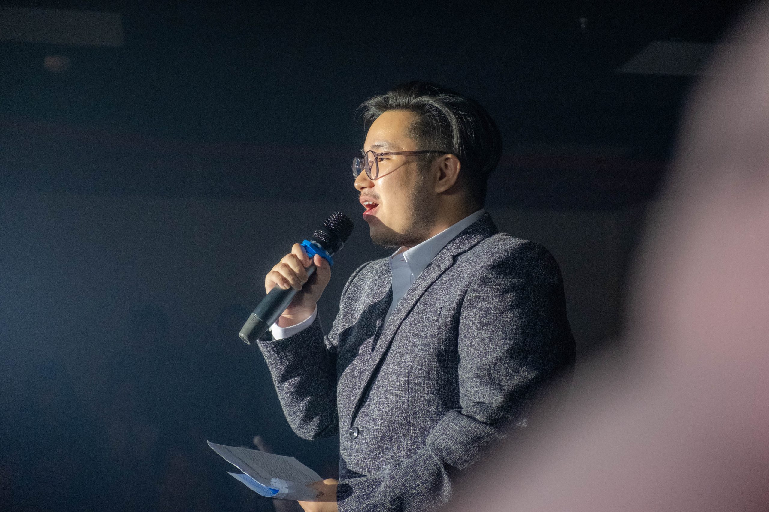 Tuấn Kiệt đảm nhận vai trò MC trong nhiều sự kiện và dự án truyền thông của Swinburne Việt Nam