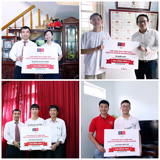 Swinburne Việt Nam trao học bổng Olympia 1