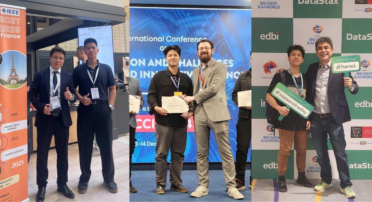 Xuyên suốt thời gian học tập tại Swinburne Vietnam, Hoàng Khuê đã ghi dấu ấn với loạt thành tích tại các dự án, hội thảo uy tín trong và ngoài nước