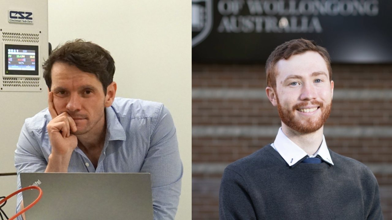 Associate Professor Jeremy Brown and Dr Matthew Large