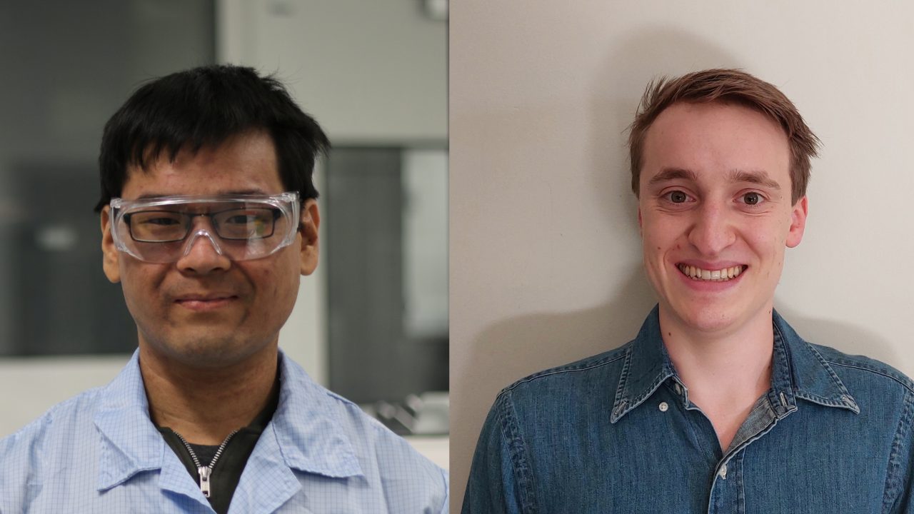 Dr Soon Hock Ng and Jayden Rinaldo
