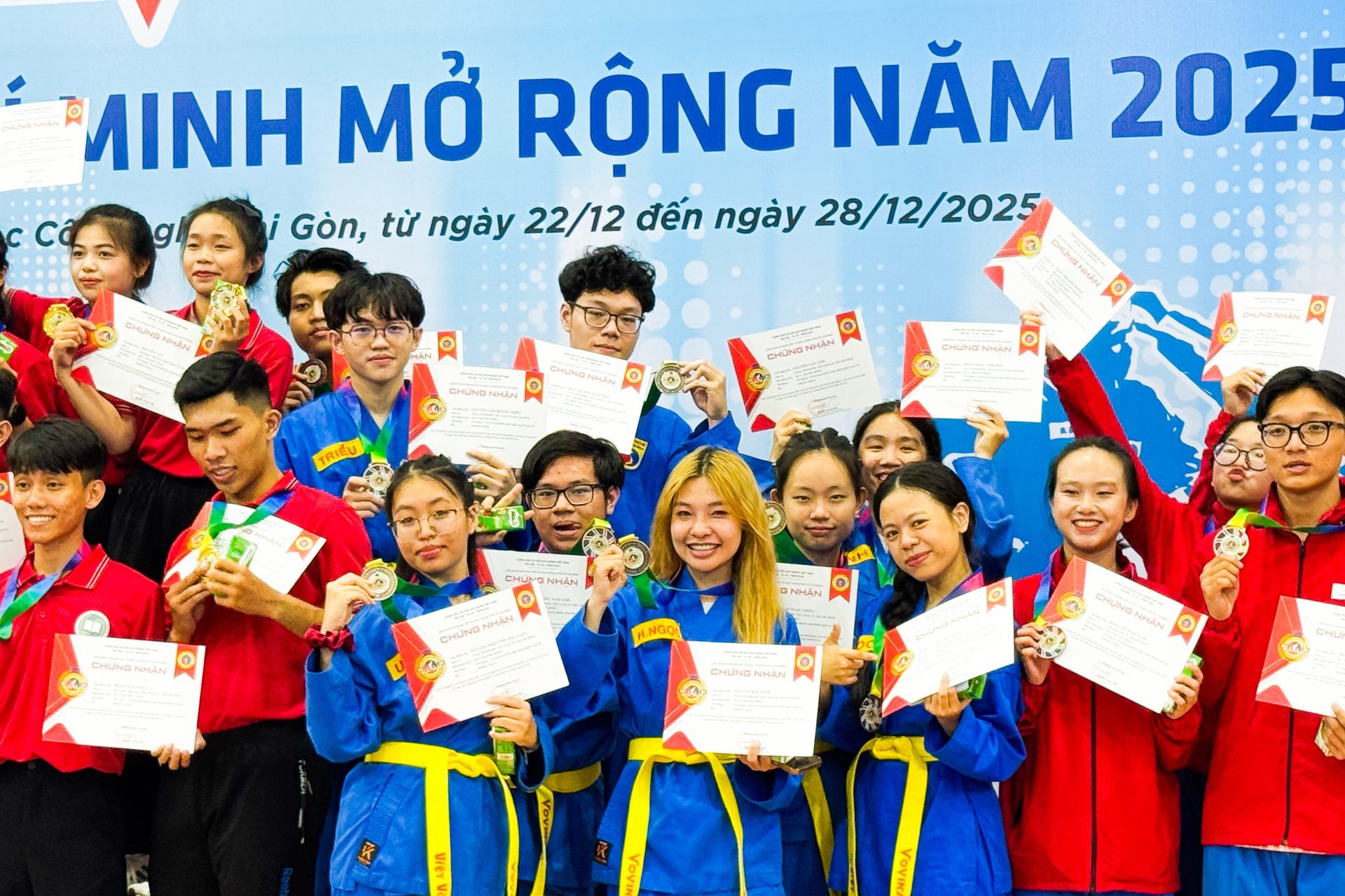 Đoàn Swinburne Vietnam xuất sắc giành 1 HCB 3 HCĐ tại Giải Vô địch Vovinam Sinh viên TP.HCM mở rộng lần thứ 2 năm 2025
