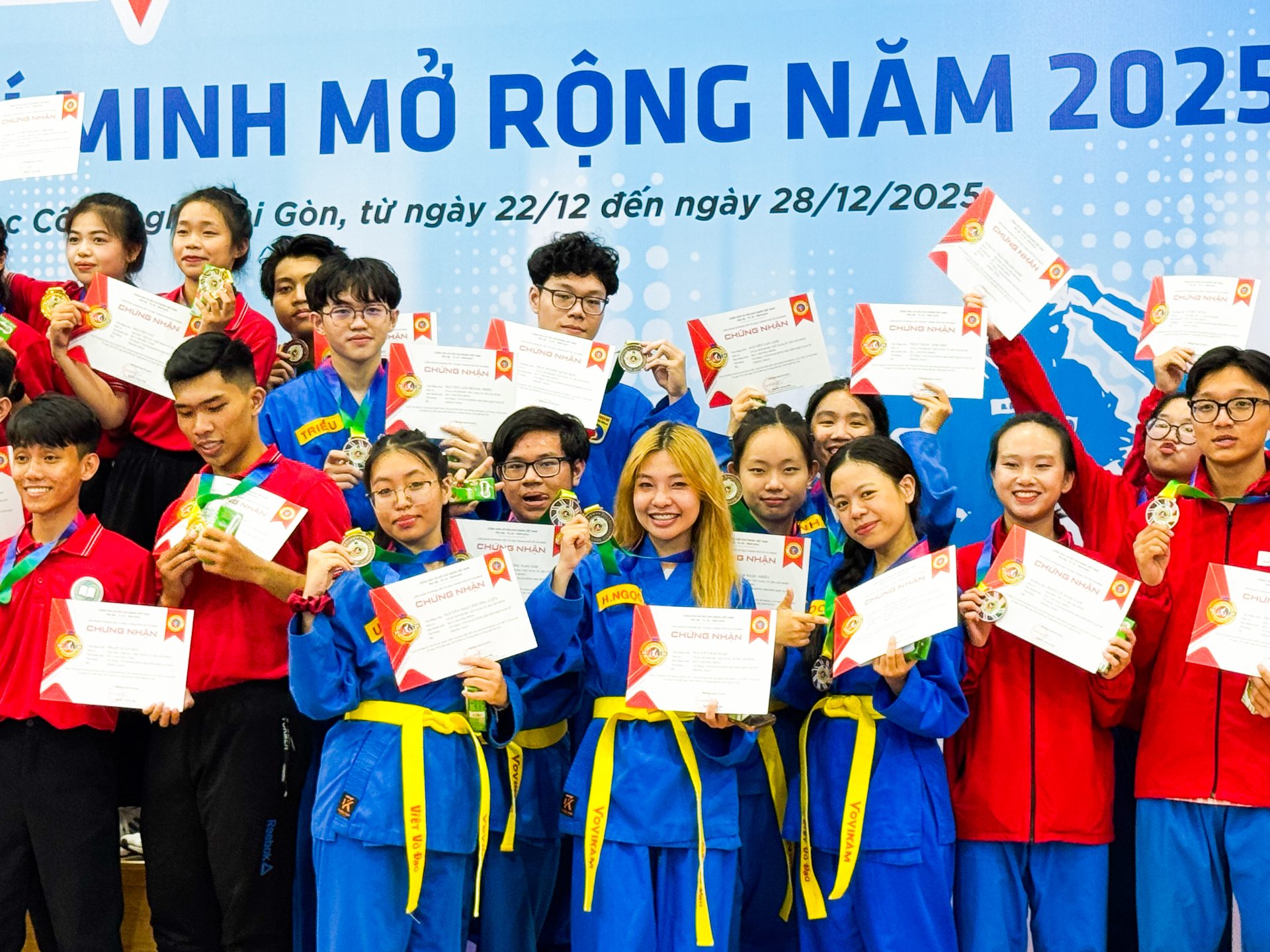 Đoàn Swinburne Vietnam xuất sắc giành 1 HCB 3 HCĐ tại Giải Vô địch Vovinam Sinh viên TP.HCM mở rộng lần thứ 2 năm 2025