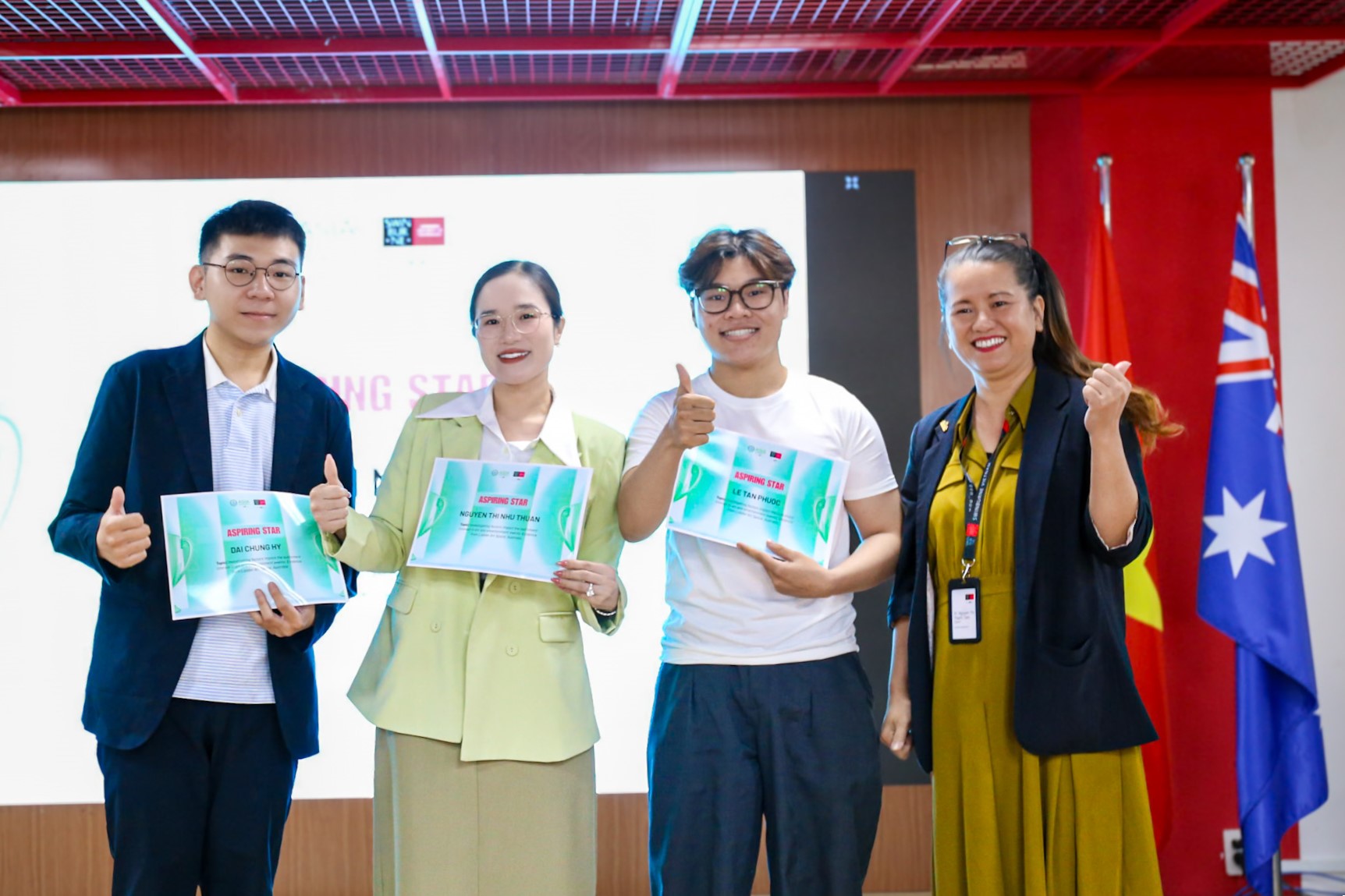 Tinh thần học tập, đổi mới, sáng tạo giúp Chung Hy có một hành trình thật đẹp tại Swinburne Vietnam