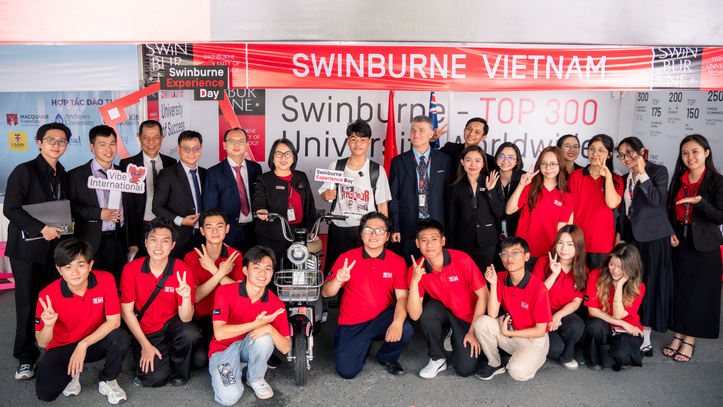 Dấu ấn nổi bật tại gian hàng Swinburne Vietnam