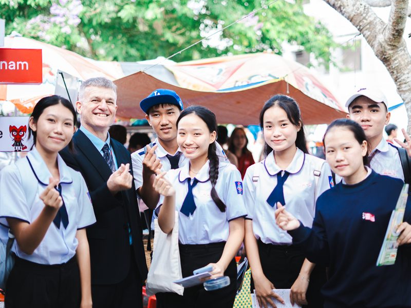 Swinburne Vietnam cơ sở Cần Thơ đã thu hút sự quan tâm của đông đảo học sinh và phụ huynh