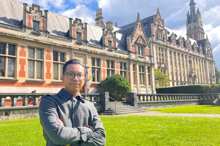 Mới đây, Hoàng còn được vinh danh là một trong 25 cựu sinh viên ưu tú nhất trong hành trình 25 năm phát triển của mảng giáo dục, Tập đoàn FPT
