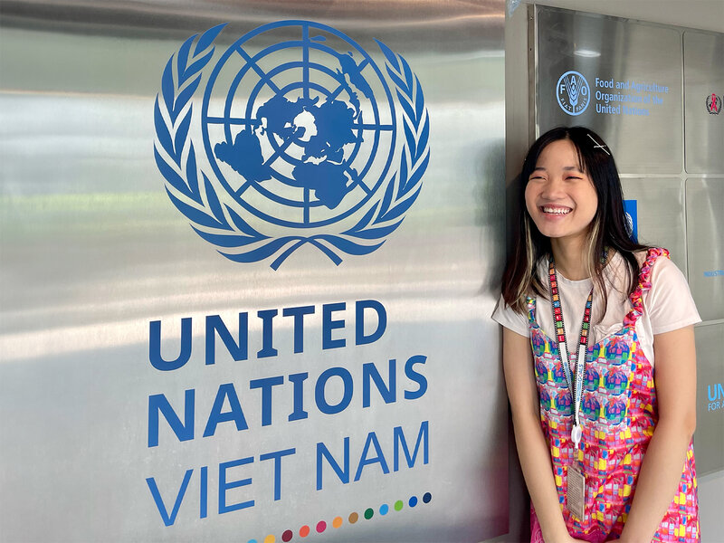 Phương Linh trở thành nhân viên chính thức của UNDP Việt Nam